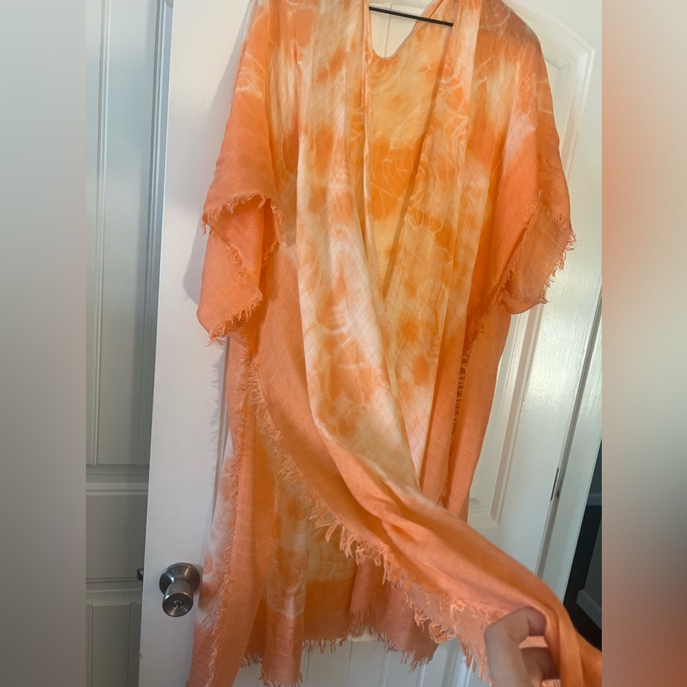 Pink Lily Swim Cover Up